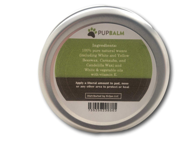 [Australia] - Top Dog Chews Pup Balm 100% Organic and Natural Made in The USA Wax. Protect & Heal Paws and Nose 