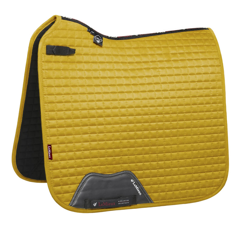 LeMieux ProSport Dressage Square Suede Saddlepad - French Rose S/M - PawsPlanet Australia