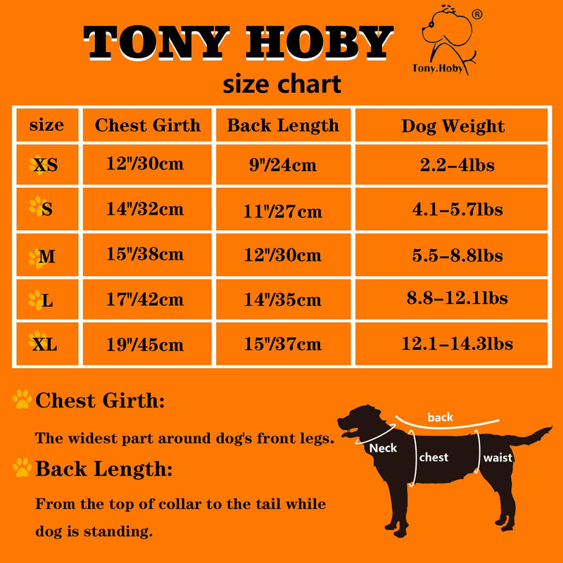 [Australia] - TONY HOBY Fashion Colorful Stripe Pet Clothes for Dog Dress Cat Sundress for Summer with Cute Bow Orange Red L Red&Pink 