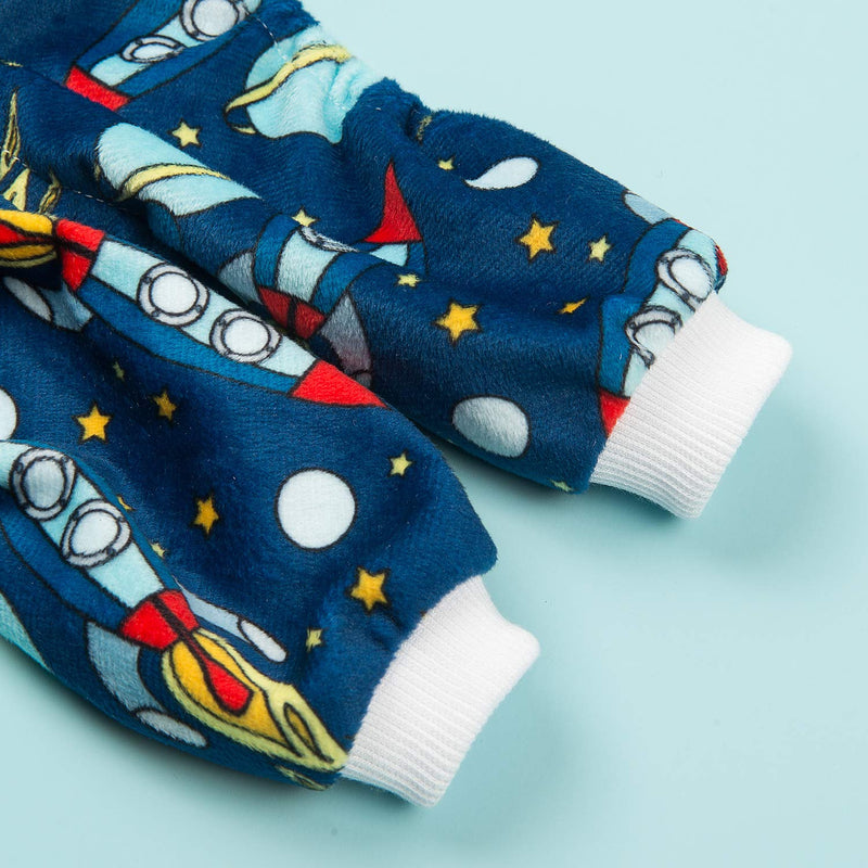 CuteBone Dog Pjs Onesies Pet Clothes Jumpsuit Apparel Soft Puppy Pajamas Small Rocket - PawsPlanet Australia