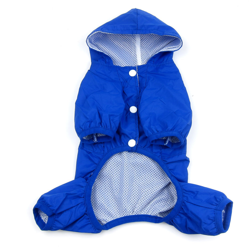 [Australia] - Alfie Pet - Willis Rainy Days Waterproof Raincoat (for Dogs and Cats) Medium Blue 