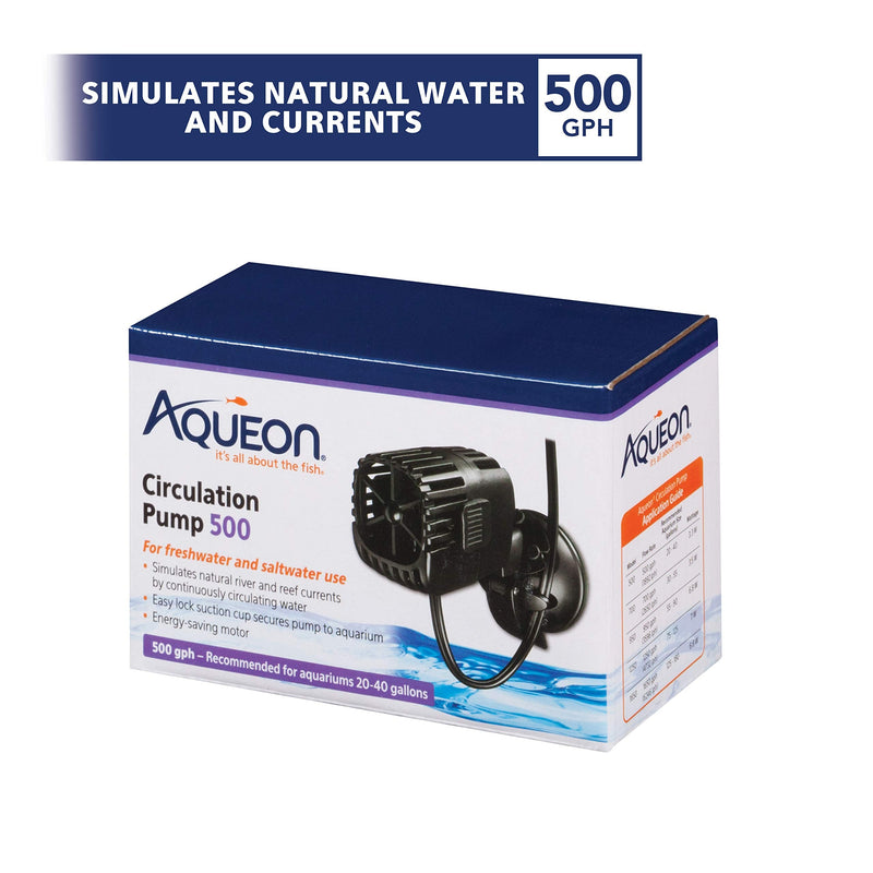 Aqueon Circulation Pump 500 GPH Black - PawsPlanet Australia