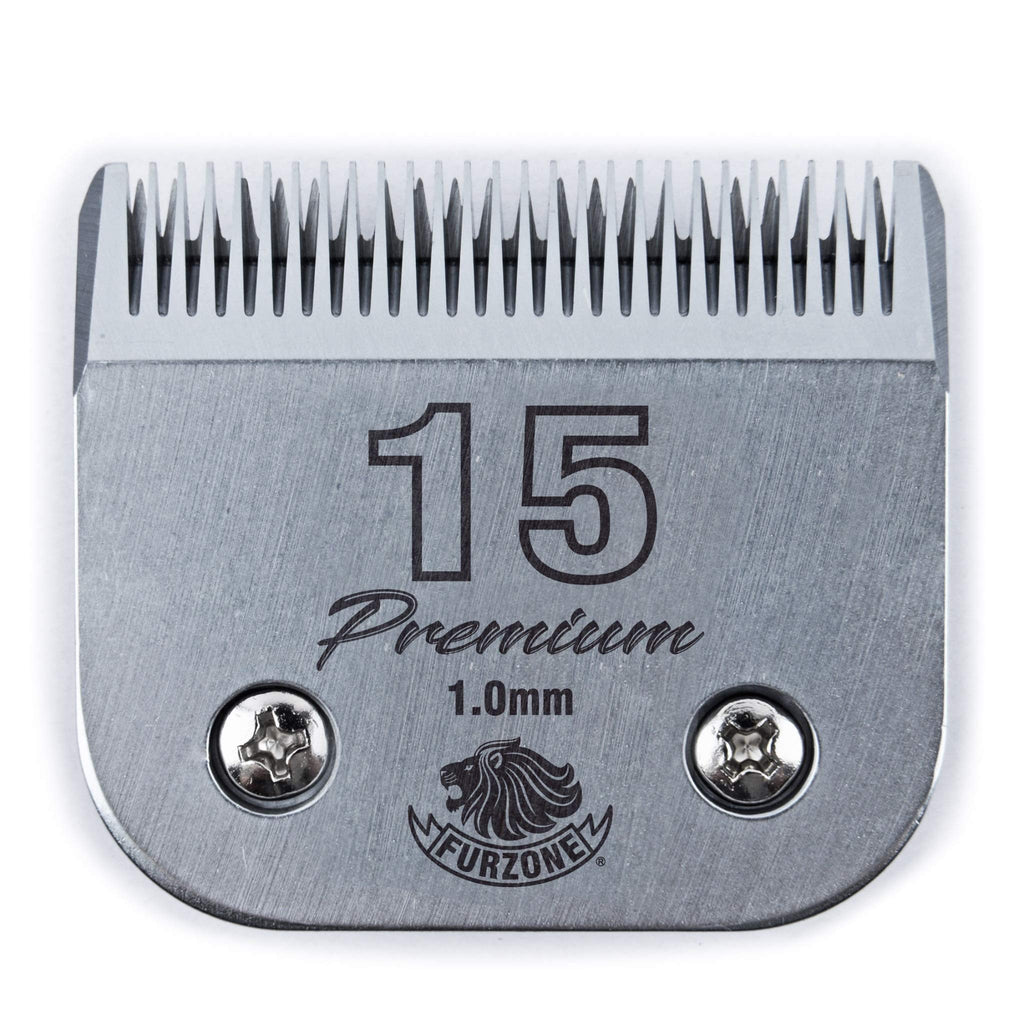 Furzone removable blade - size 15, 3/64 inch, made of particularly robust Japanese steel, compatible with most hair clippers from Andis, Oster and Wahl A5 - PawsPlanet Australia