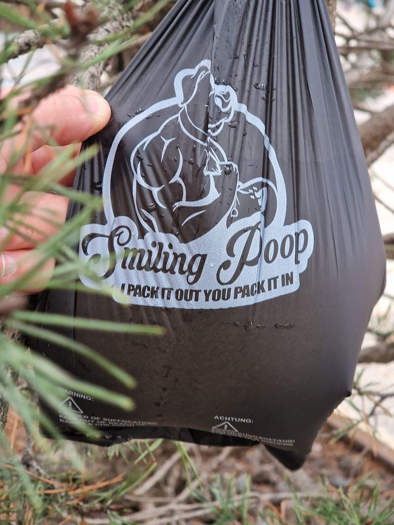 Biodegradable dog poop bags - Eco-friendly and smiling: Smiling Poop - PawsPlanet Australia