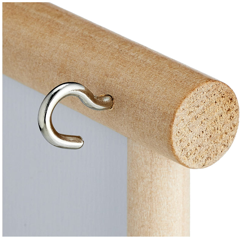 Nobby Wooden Mirror with Landing Place, 10 x 10 x 10 cm - PawsPlanet Australia