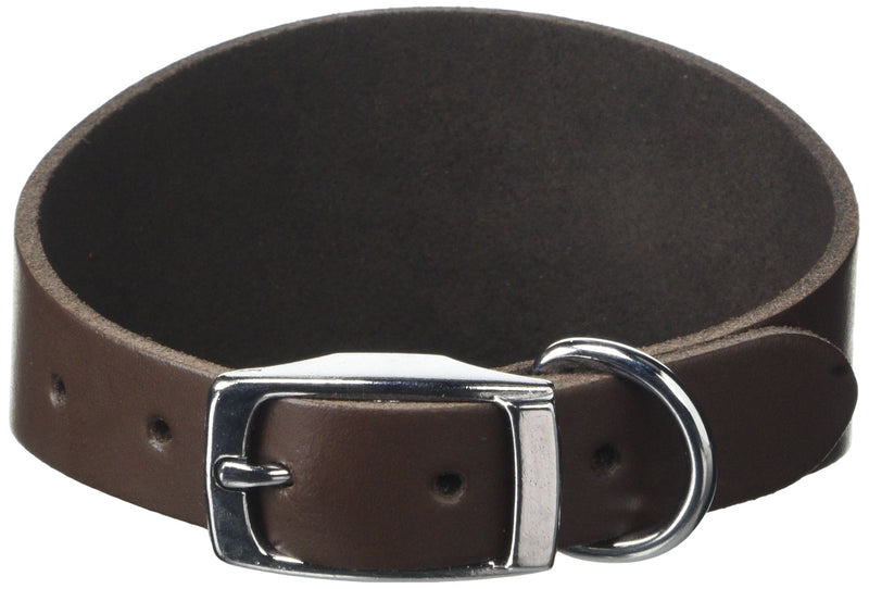 BBD Pet Products Budget Whippet Collar, One Size, 3/4 x 10 to 12-Inch, Brown - PawsPlanet Australia