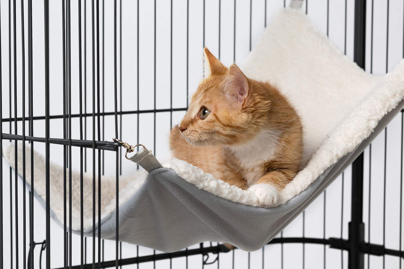 Prevue Pet Products Replacement Hammock for 7500 & 7501 cat Cages, Grey - PawsPlanet Australia