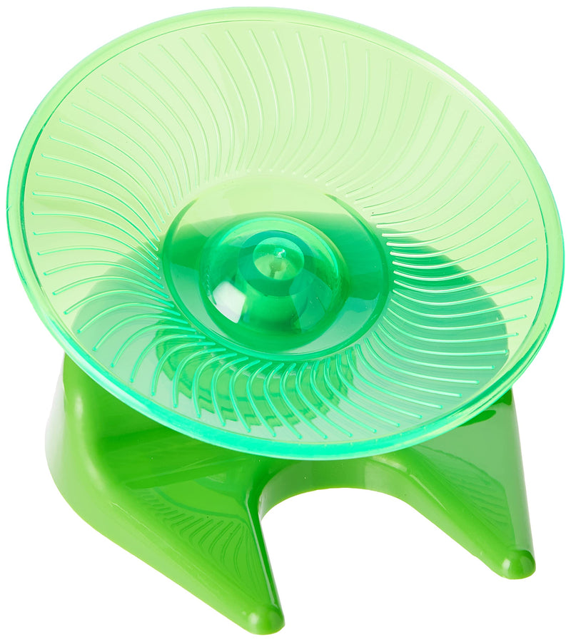 Sharples Flying Saucer Exercise Wheel Animal Toy, Small, 5-Inch (Assorted Color) - PawsPlanet Australia