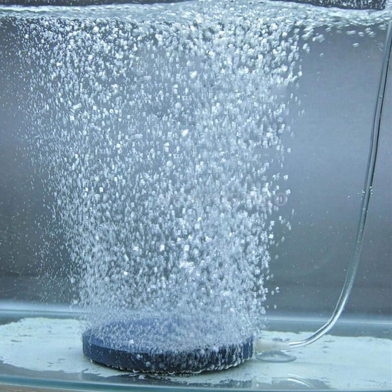 [Australia] - AQUANEAT Air Stone Fish Tank Bubbler Aquarium 3" Disc Oxygen Diffuser for Hydroponics Aerators Pump 8pcs 