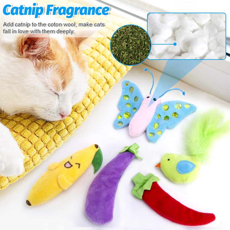 Floppy Fish Cat Toy, Realistic Flopping Fish Cat Toy, Lifetime Replacement, Interactive Cat Toys for Indoor Cats, Kitten Toys, Moving Fish Cat Catnip Toy, Cat Chew Toy, Automatic Cat Kicker Toy Carp+7Pcs - PawsPlanet Australia