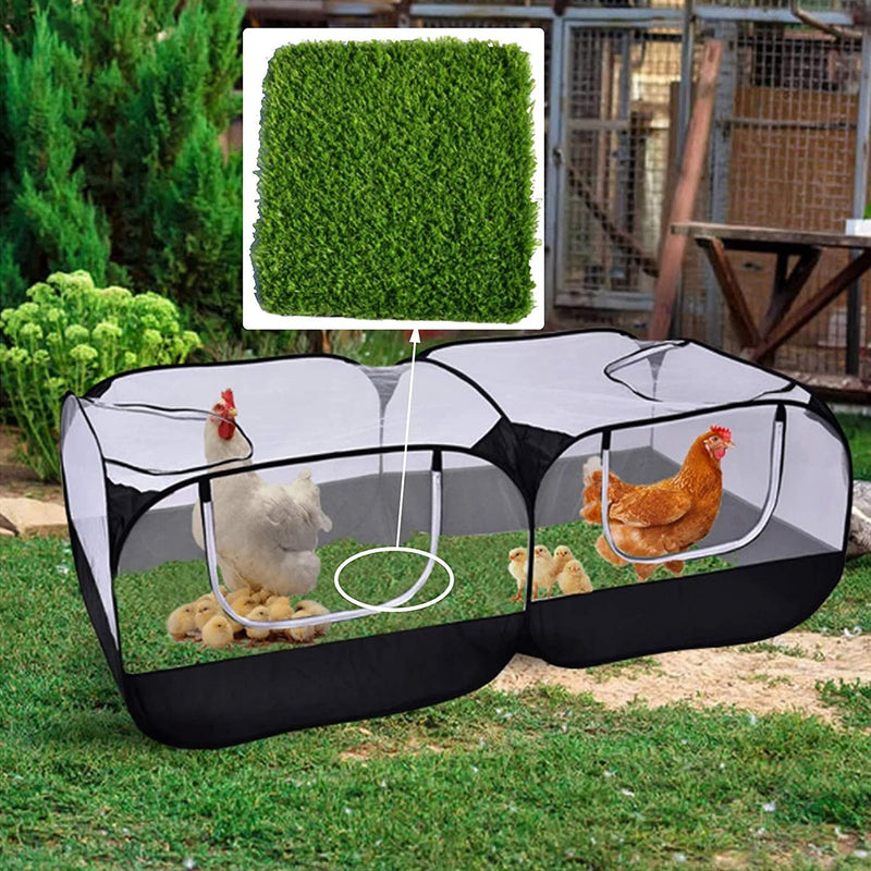 Hamiledyi Chicken Nesting Box Pads Artificial Grass Rug Carpet Synthetic Turf Mat Nest Box Bedding for Chicken Coop Pet Garden Lawn Indoor Outdoor 12"x12" 4PCS - PawsPlanet Australia