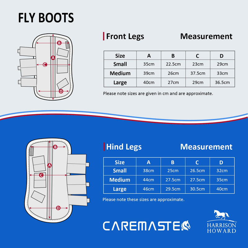 Harrison Howard Fly Boots Aquamarine Full Size Full (L) - PawsPlanet Australia
