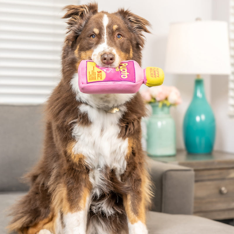 Huxley & Kent Lulubelles Power Plush | Pupto Dismal | Dog Toy with Squeaker | Funny Dog Gift | Fun, Durable, and Safe Squeaky Dog Toys (Small) Small - PawsPlanet Australia