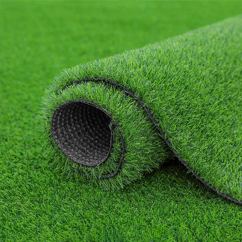 Fortune-star Artificial Grass for Dogs Pee Pads Dog Grass Mat and Grass Doormat Indoor Outdoor Rug Drainage Holes Fake Grass Turf for Puppy Potty Training Area Patio Lawn Decoration (S) - PawsPlanet Australia