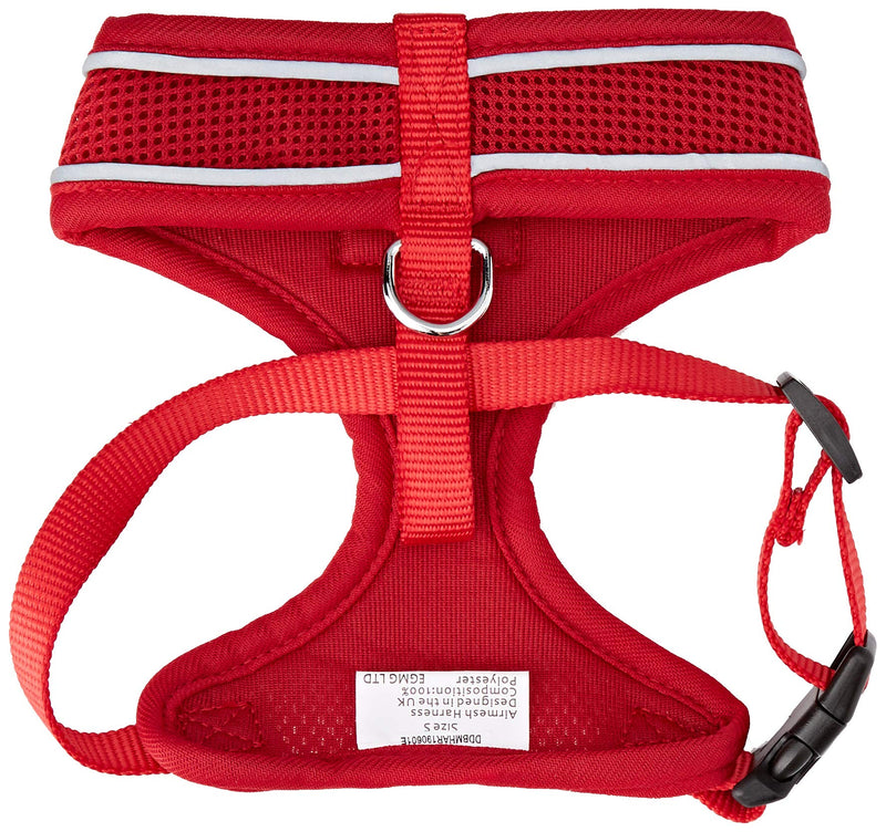 Doodlebone Airmesh Dog Harness, Red, Small - PawsPlanet Australia