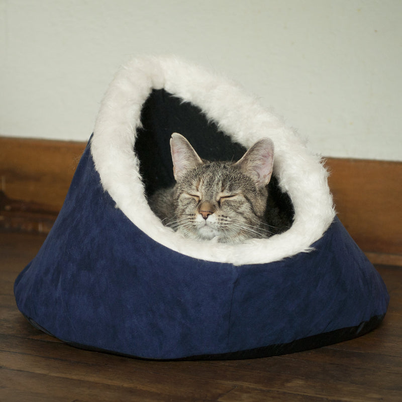 [Australia] - PETMAKER Feline Cat Comfort Cavern Collection Blue 