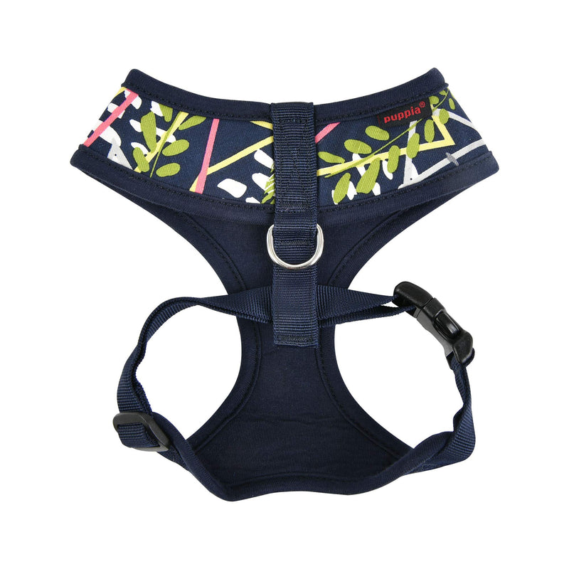 Puppia Dog Harness Botanical Harness A XL marine - PawsPlanet Australia