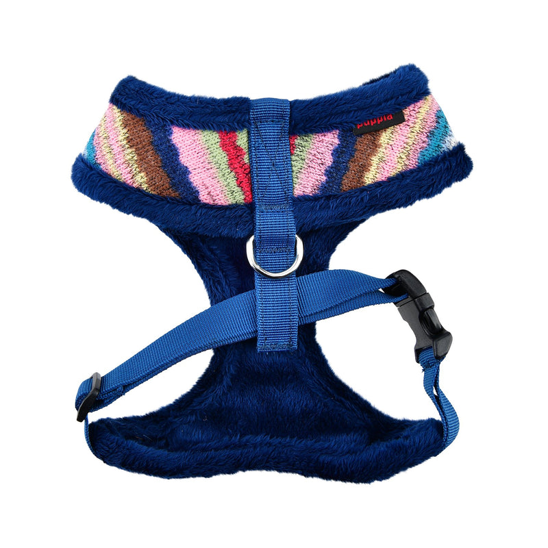 [Australia] - Puppia Crayon Harness A, X-Large, Navy 