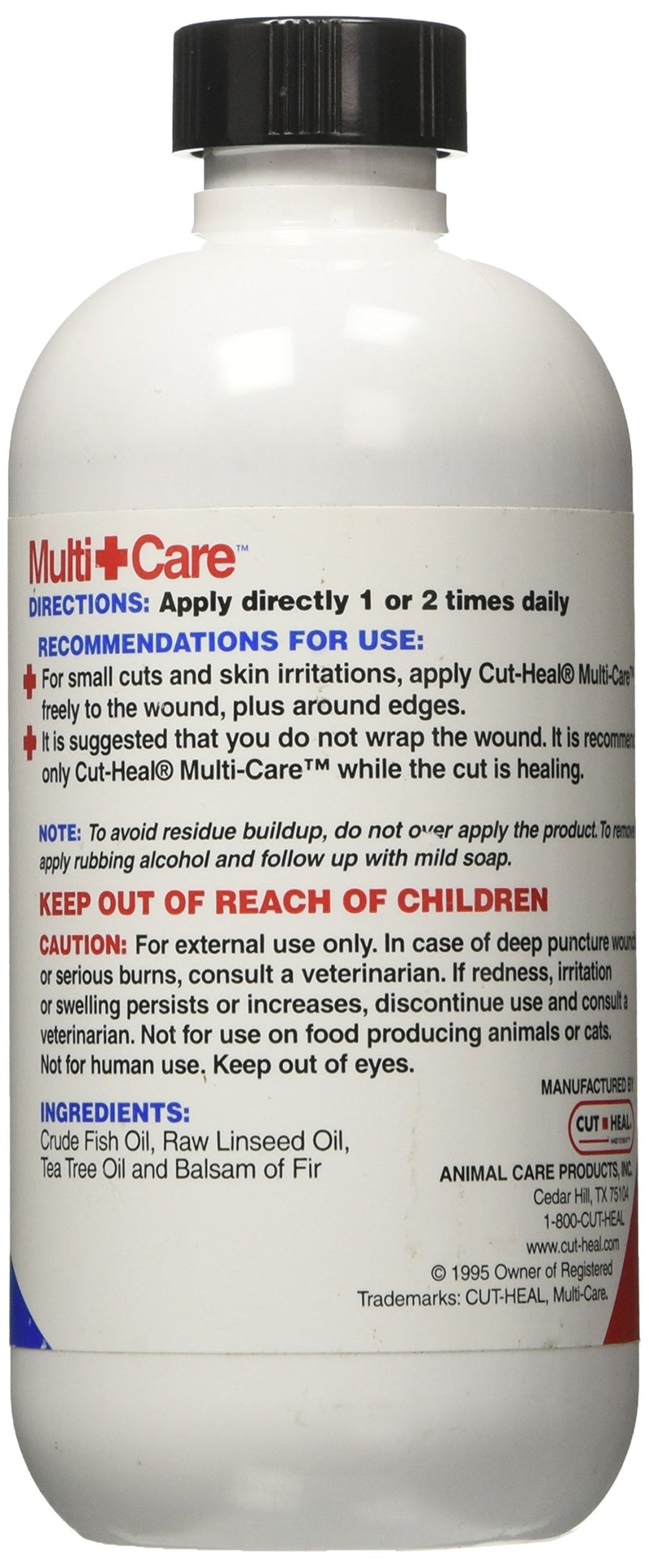 Cut Heal Multi+Care Liquid, 8 oz. - PawsPlanet Australia