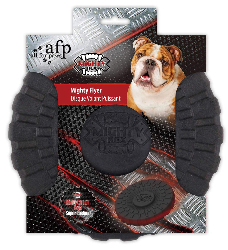 ALL FOR PAWS Mighty Rex Flyer Dog Chew Toy, 10.19 kg - PawsPlanet Australia