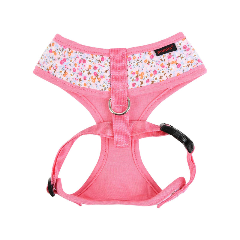 Puppia Wildflower Harness A, Pink, XL - PawsPlanet Australia