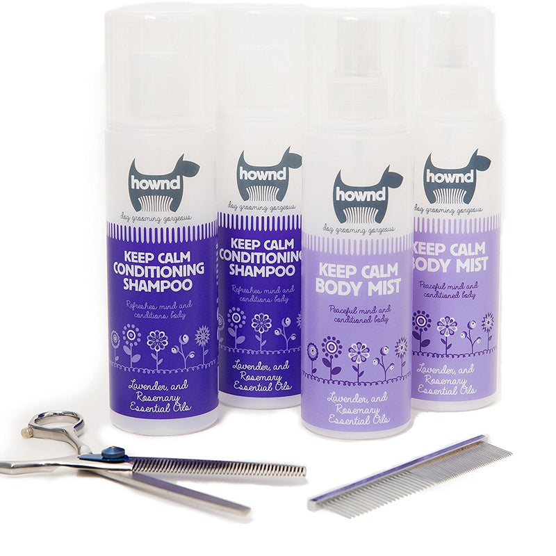 [Australia] - hownd Keep Calm Conditioning Dog Shampoo 8.5 oz All-Natural with Lavender and Rosemary Essential Oils 