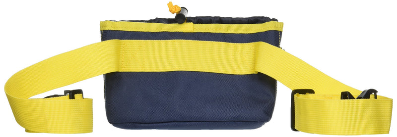 DOOG USA Good Dog Treat Pouch 8 ounces Navy/Yellow - PawsPlanet Australia