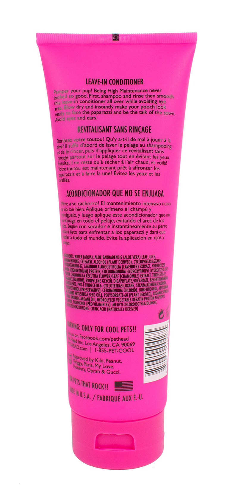 [Australia] - High Maintenance Leave-In Conditioner, 8.5oz Strawberry Yogurt 