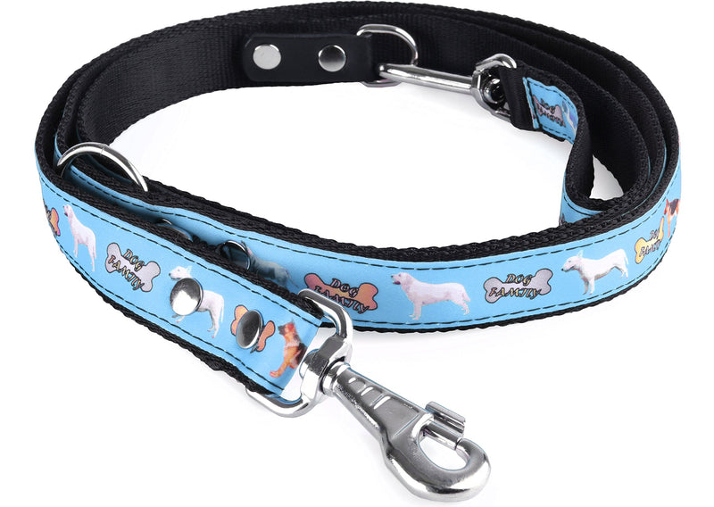 Garronda Adjustable Dog Leash 86.6 in 654 (Blue) Blue - PawsPlanet Australia