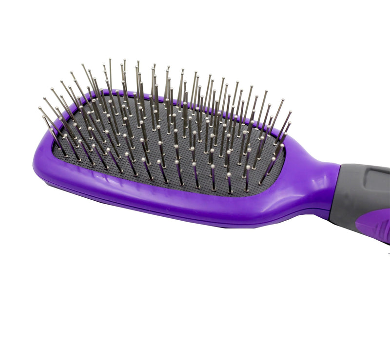 Hertzko Pet Brush Great for Detangling and Removing Loose Undercoat or Shed Fur - Suitable for Dogs and Cats with Long or Short Hair - Ideal for Everyday Brushing - PawsPlanet Australia