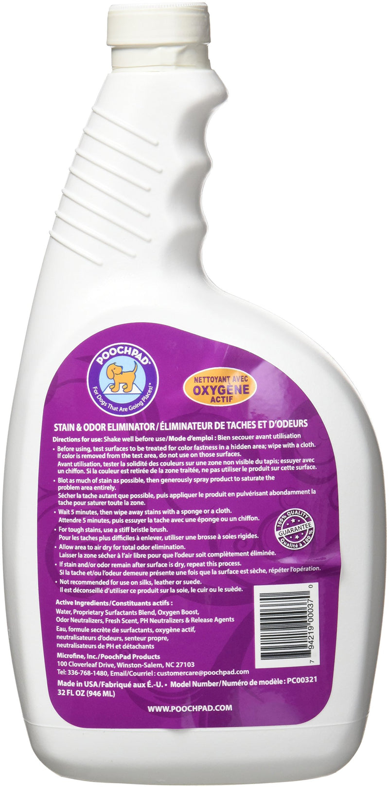 [Australia] - Pooch Pads Stain & Odor Eliminator, 32 oz/946ml 