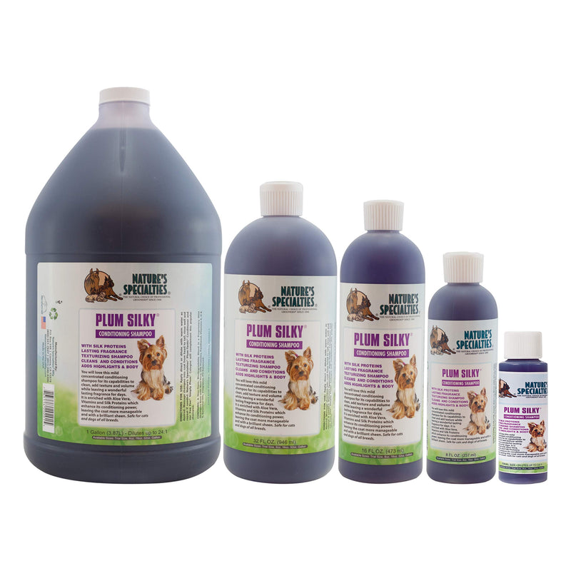 [Australia] - Nature's Specialties Plum Silky Pet Shampoo for Dogs and Cats 32oz 