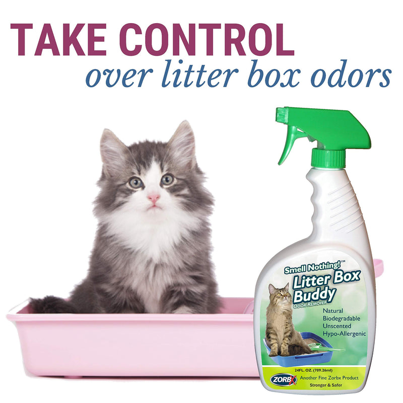 [Australia] - ZORBX Cat Litter Box Buddy Odor Remover 24 oz 