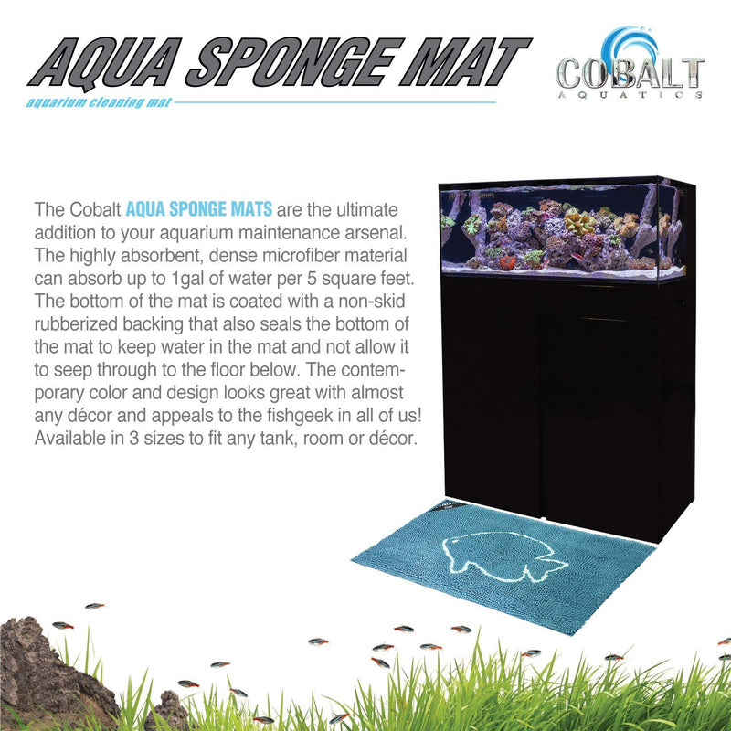 [Australia] - Cobalt Aquatics Aqua Sponge Mat Large 