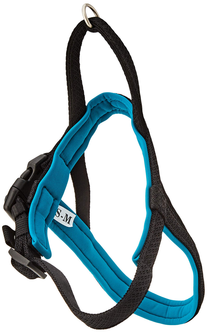 Nobby Preno Mesh Norwegian Harness, 38 - 50 cm+36 cm/20 - 25 mm, Turquoise - PawsPlanet Australia