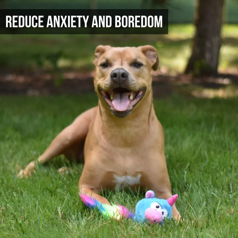 Hyper Pet Doggie Pal Unicorn Interactive Plush Dog Toys (Wiggles, Vibrates, and Barks – Dog Toys for Boredom and Stimulating Play) Full Unit - PawsPlanet Australia