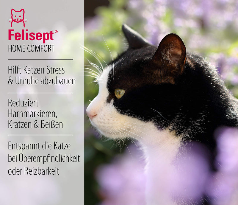 Felisept Home Comfort Plug-In Diffuser Refill 45ml - With natural catnip - Well-being and relaxation for cats - PawsPlanet Australia