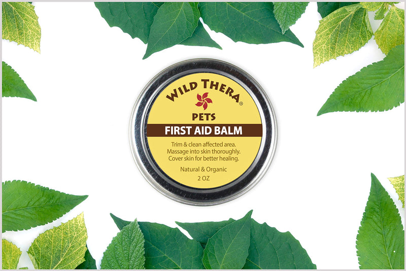 Wild Thera Pet Care. Paw Balm, Snout/Nose Balm, Pet First Aid and Pet Joint Care. Natural and Organic Pet Health. Safe for Cats & Dogs Pet First Aid Balm 2 oz - PawsPlanet Australia