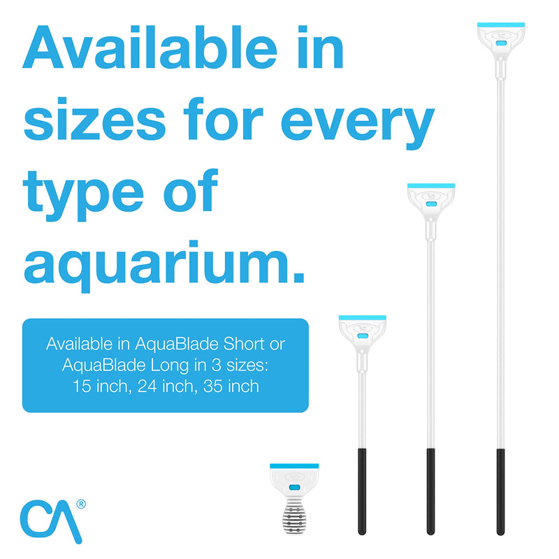 [Australia] - Continuum Aquatics ACO31010 Stainless Steel Blade for Aquarium, 15-Inch 24-inches 