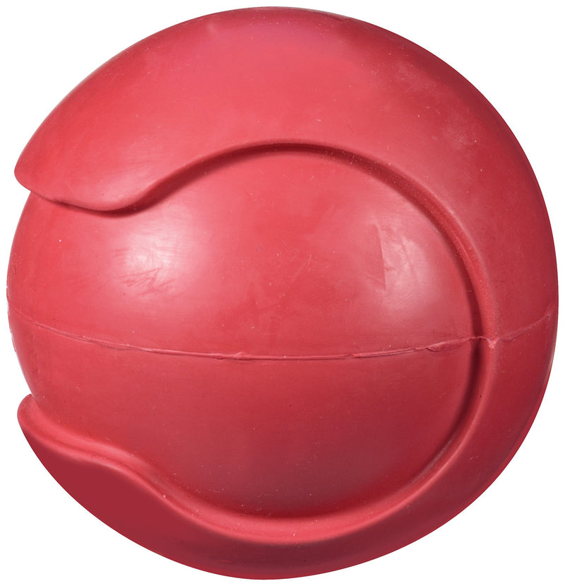 JW Isqueak Boucin'baseball Large By Squealing Thick Rubber Baseball For Dogs, L Multi - PawsPlanet Australia