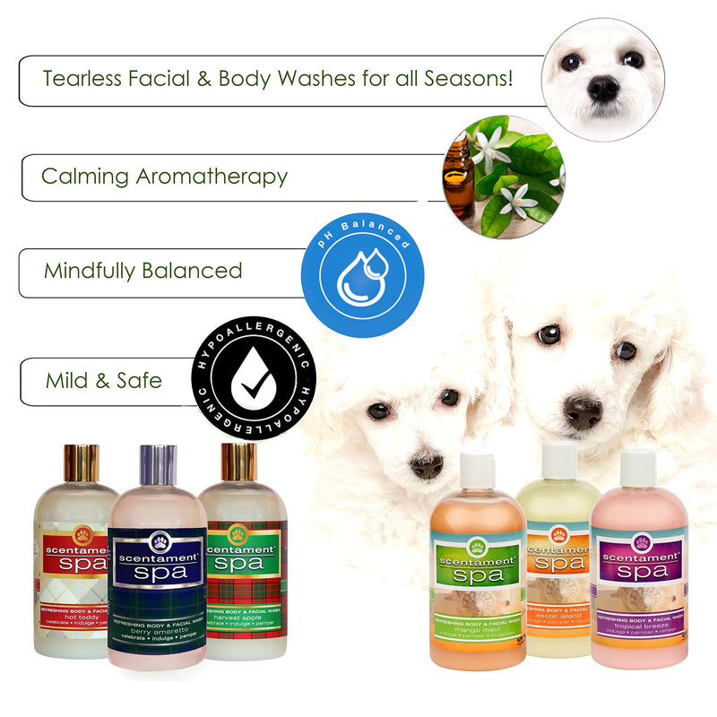 [Australia] - Best Shot Pet Scentament Spa Seasonal Facial & Body Wash, Hot Toddy, 16 oz 