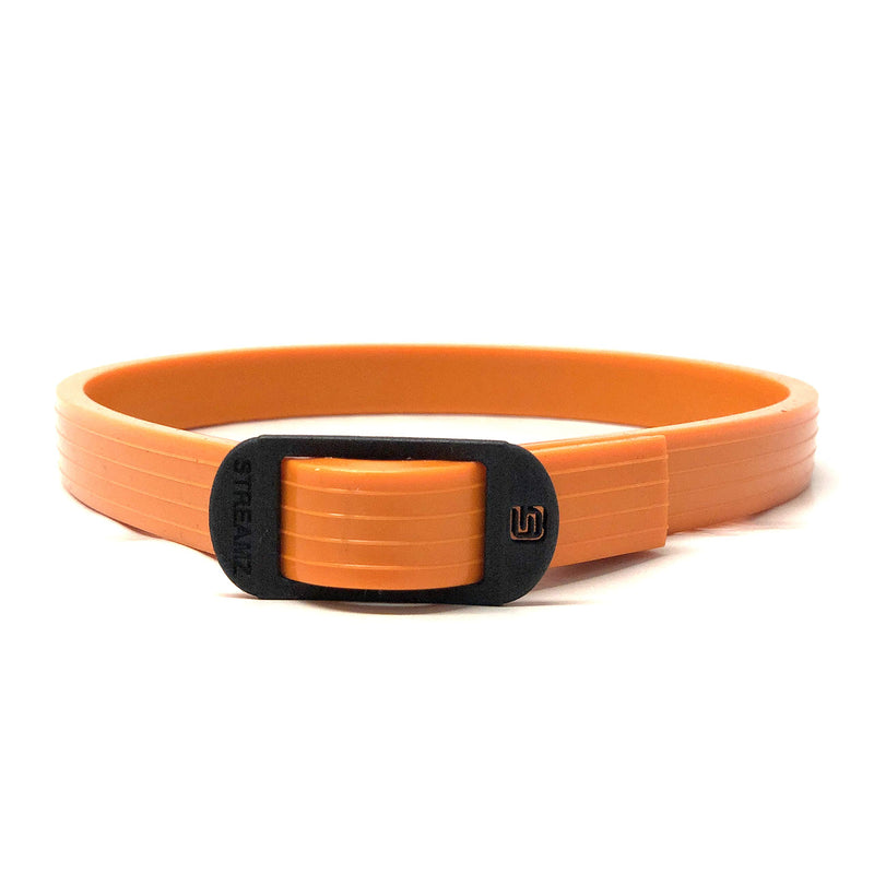 [Australia] - DOG Streamz Magnetic Collar Smart Band, up to 55cm (Orange) | Natural Pain Relief and Recovery for Dogs | Ideal for Arthritis Pain, Inflammation, Rehabilitation and Wellbeing 