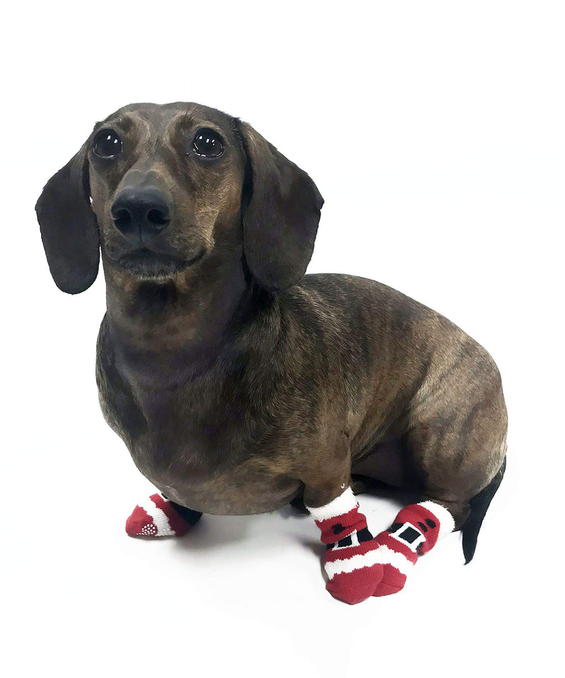 [Australia] - Midlee Small Santa Socks for Dogs 