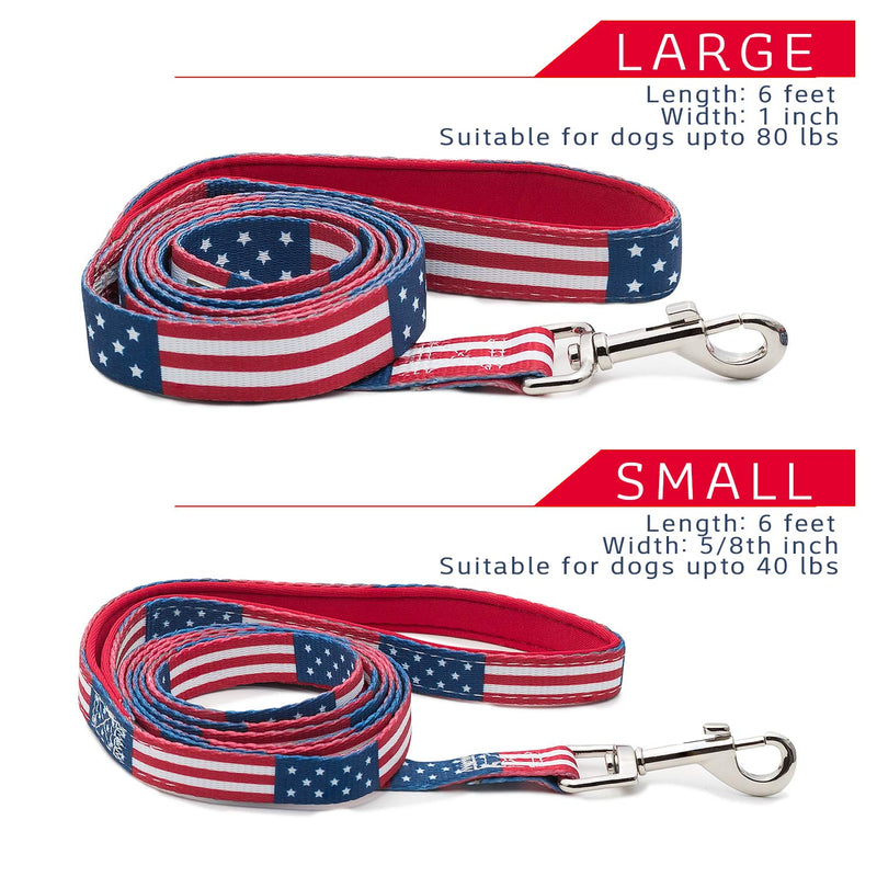 [Australia] - American Flag Dog Leash Large 