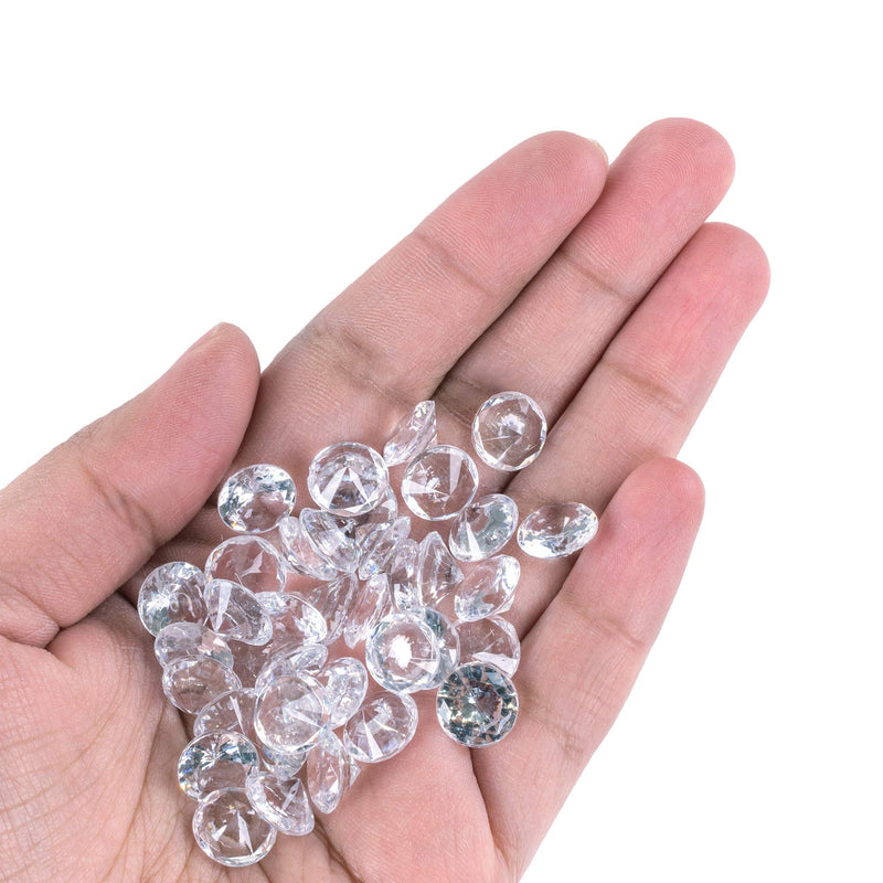 Diamond Table Confetti Party Toy Decorations for Weddings, Bridal Shower, Birthdays, Graduations, Home, and more. 800 COUNT, 4 Carat/8mm Jewels by Super Z Outlet - PawsPlanet Australia