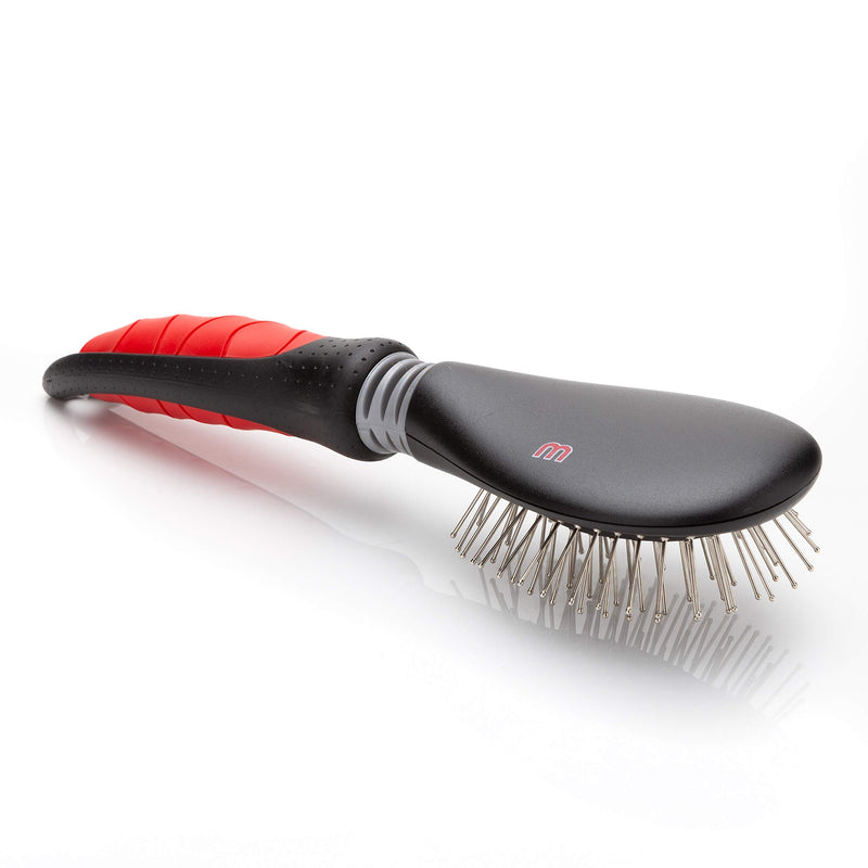 Mikki Dog, Cat Ball Pin Grooming Brush - Removes Knots, Matts and Tangles - for Medium to Large Pets - PawsPlanet Australia