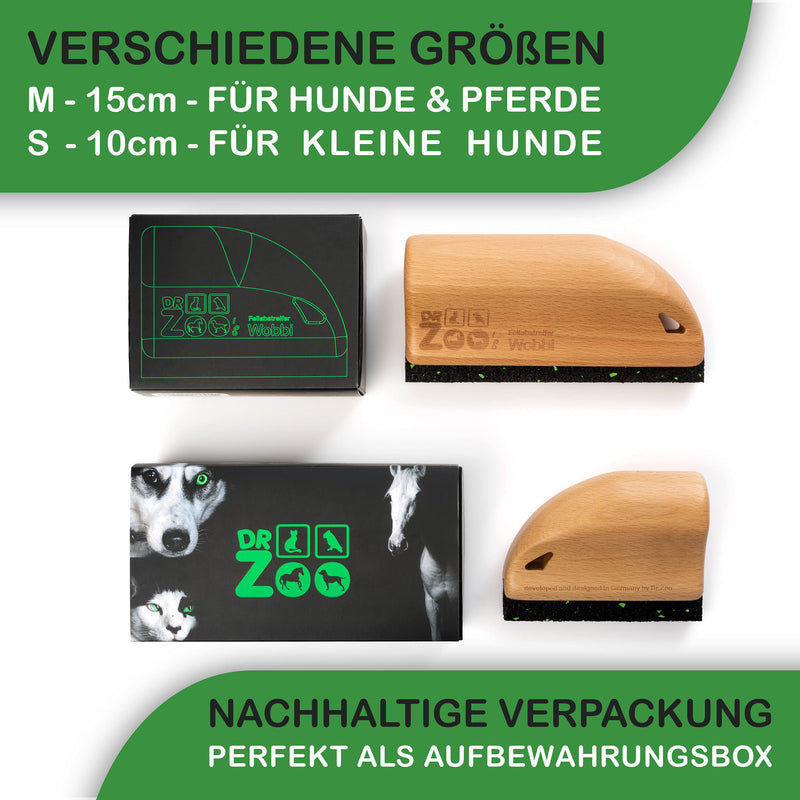 DR Zoo fur scraper Wobbi - The soft fur change helper, as a dog & horse brush, curry comb or accessory for your horse. For horses - PawsPlanet Australia