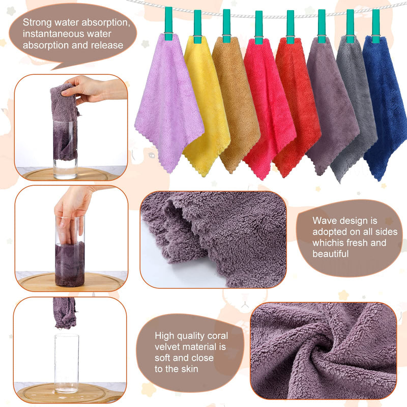 8 Pieces Guinea Pigs Blankets Guinea Pig Accessories Hamster Fleece Cage Liners Small Animal Bedding Mats Bathe Towels Warm Blankets for Guinea Pig Hamster Ferrets Chinchillas Hedgehogs - PawsPlanet Australia