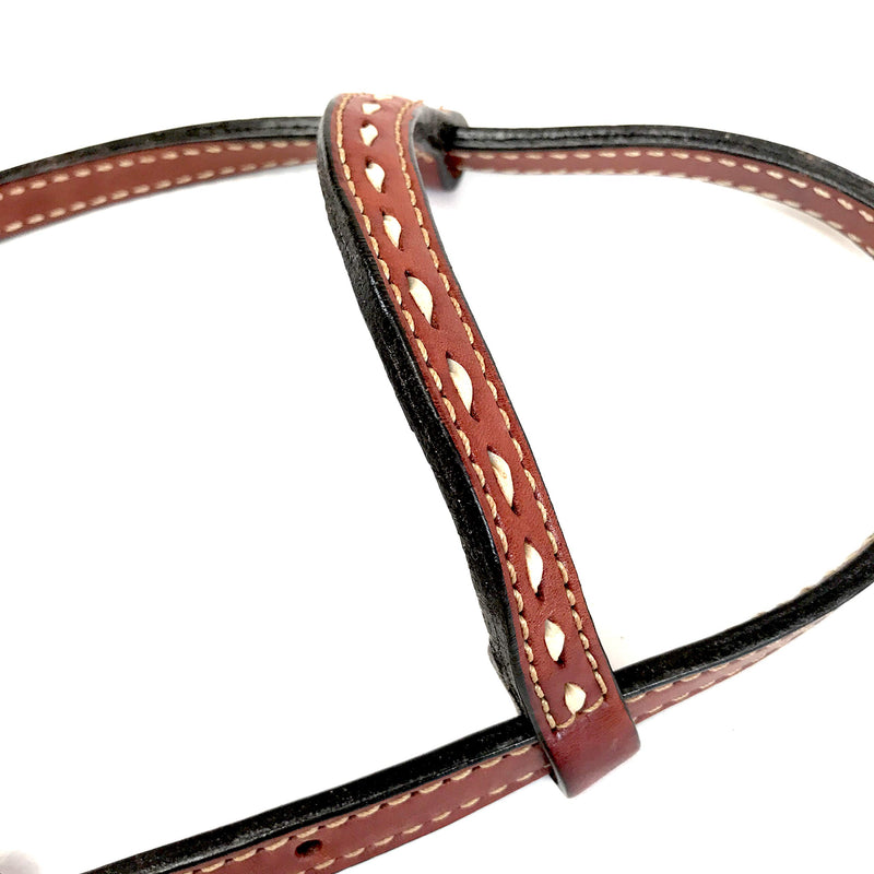 [Australia] - Alamo Saddlery LLC Rancher Supply- 'One Eared Headstall w/Toast Leather' 