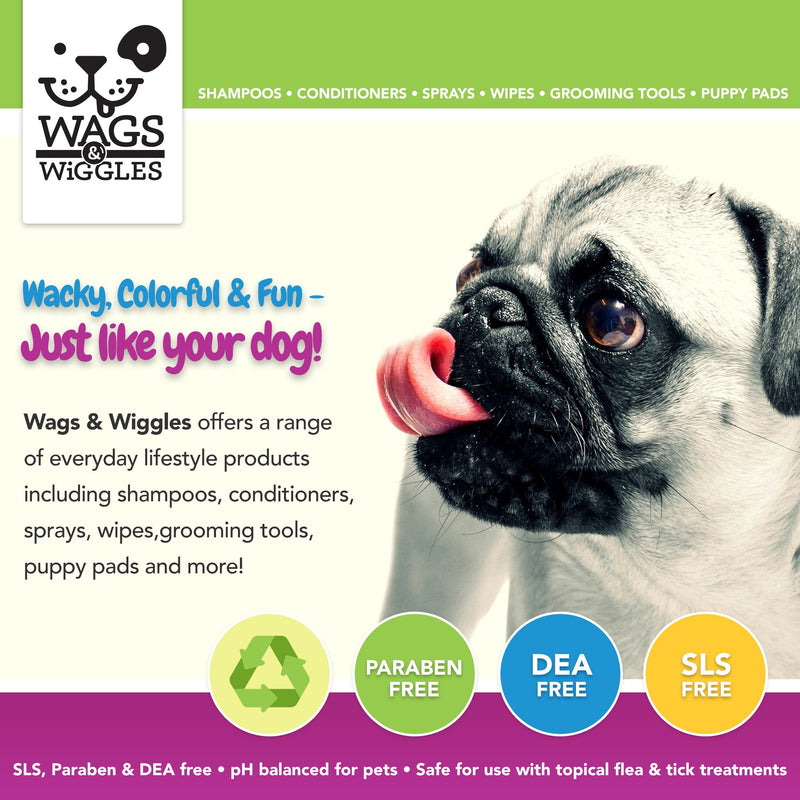 [Australia] - Wags & Wiggles Dog Grooming Tools | Dog Brushes for All Dogs Detangle and Reduce Matted Hair, Reduce Shedding, and Smooth Coats | Dog Clippers For All Dogs | Great for Dogs with Long or Short Hair Small Bristle and Pin Brush - Long Hair 